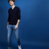 Pull col V en 100% laine - Badyss