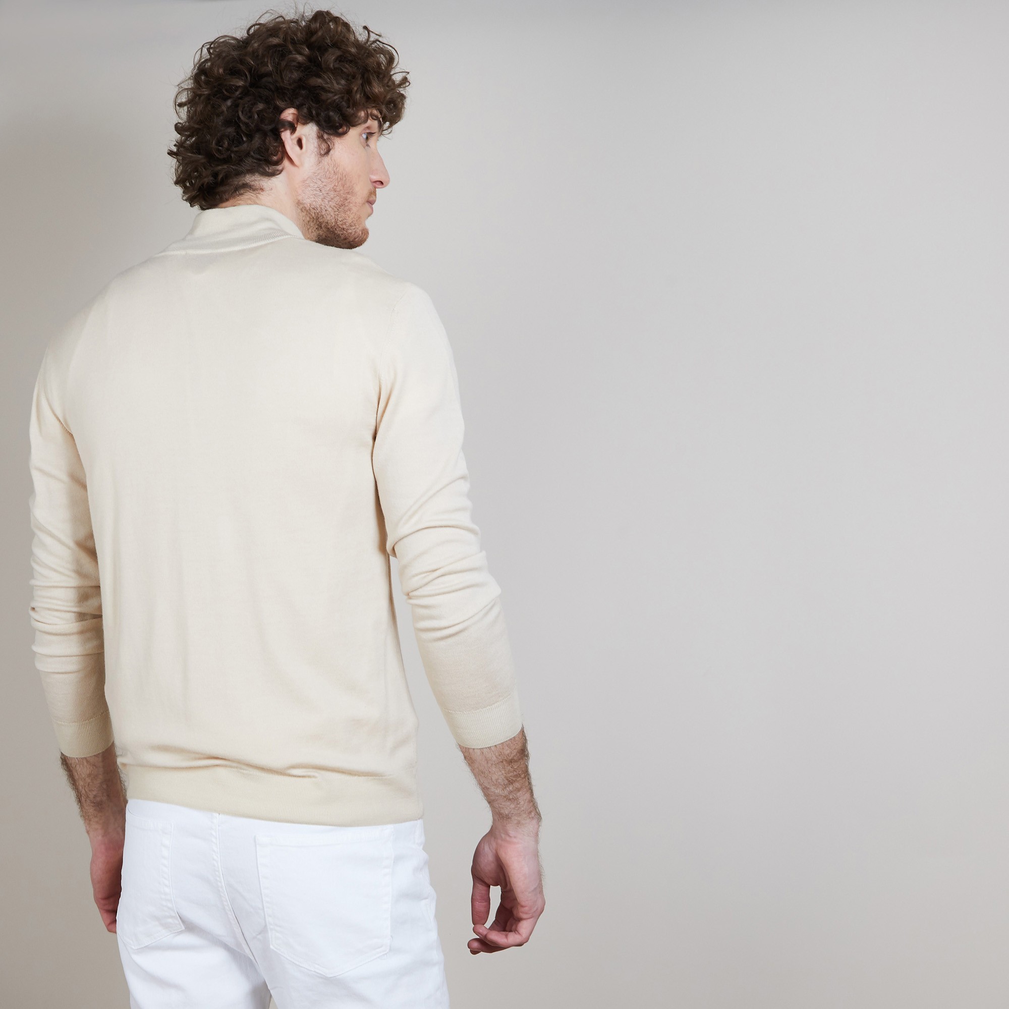 Gilet zippé en 100% laine mérinos - Bastian