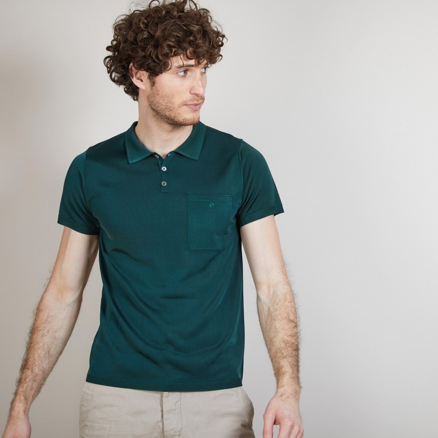 Polo Fil Lumière poche avant - Blaze