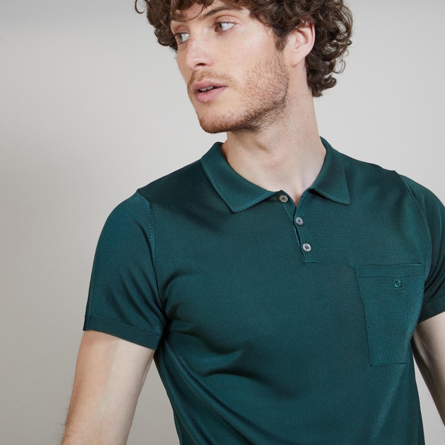 Polo Fil Lumière poche avant - Blaze