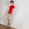 Polo en Fil Lumière poche avant - Blaze 6880 pavot - 52 Rouge