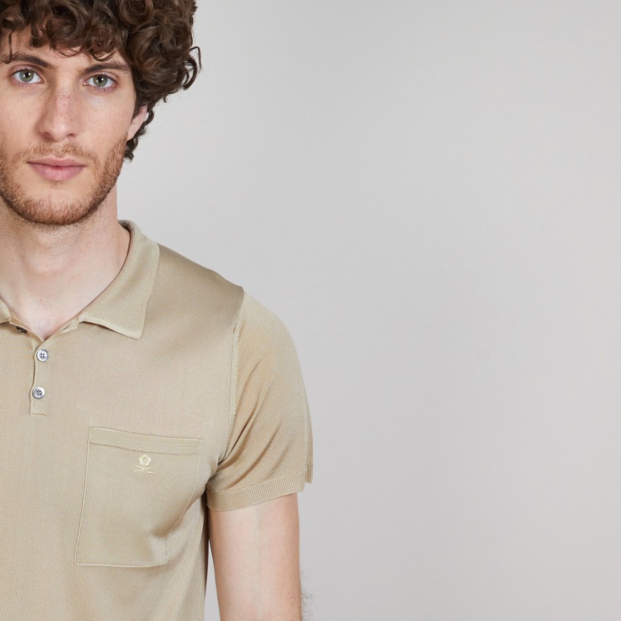 Polo Fil Lumière poche avant - Blaze