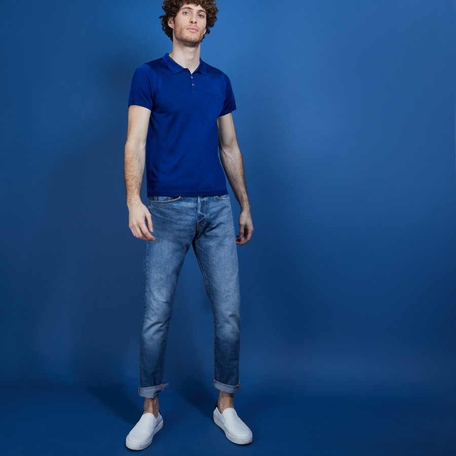 Polo Fil Lumière poche avant - Blaze