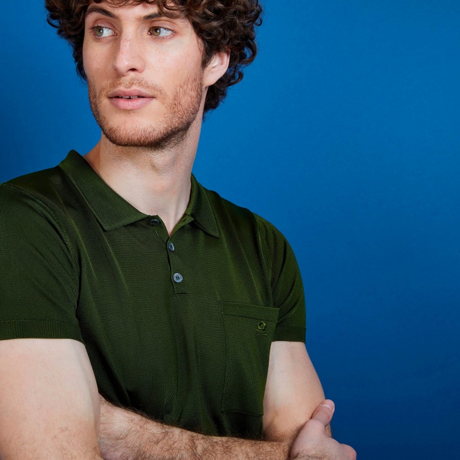 Fil Lumiere polo front pocket - Blaze