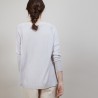 Pull col rond - Babouche  6811GRIS CLAIR 81 GRIS PALE