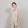 Débardeur à fines bretelles - Bajah 6801 beige - 12 Beige clair