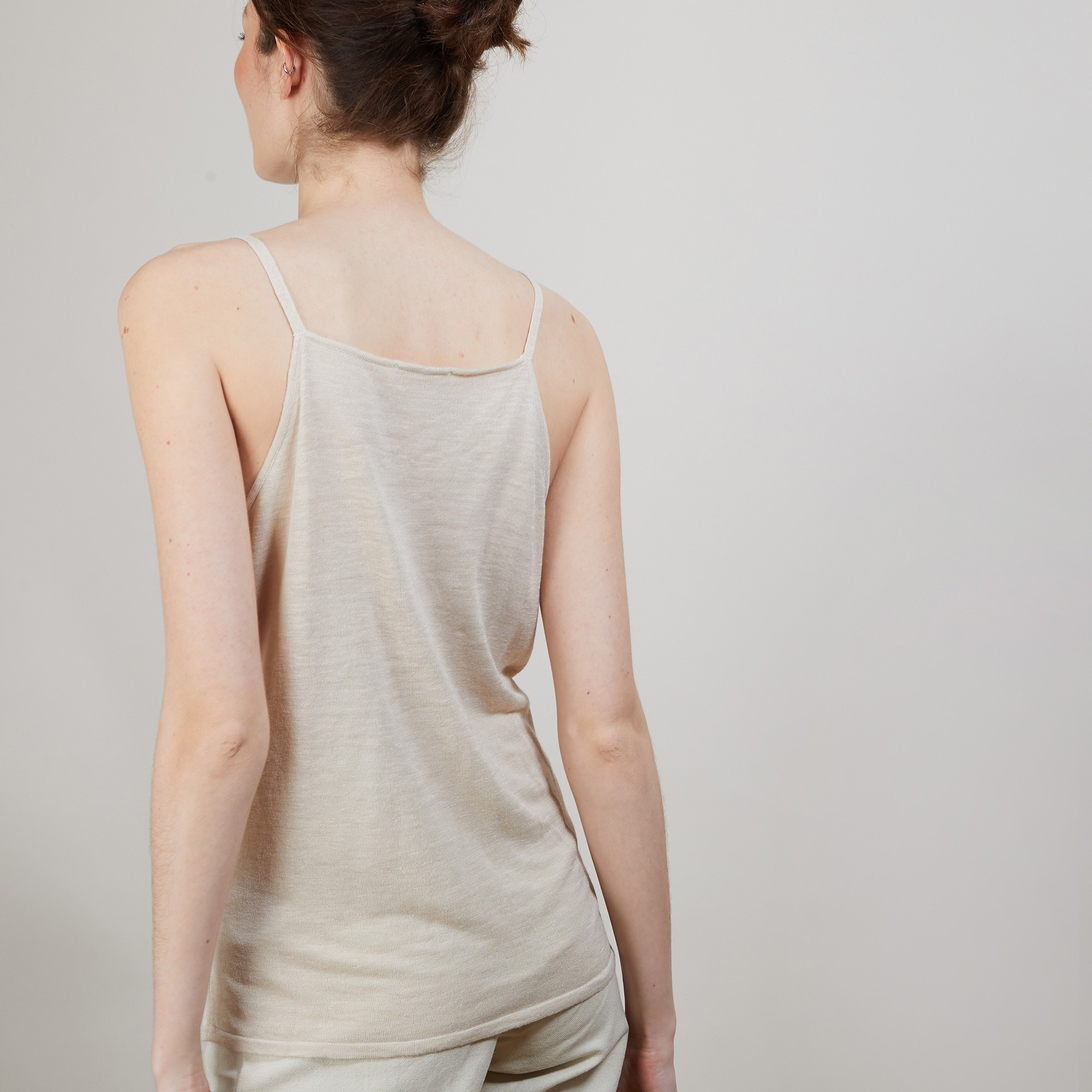 Débardeur à fines bretelles - Bajah 6801 beige - 12 Beige clair