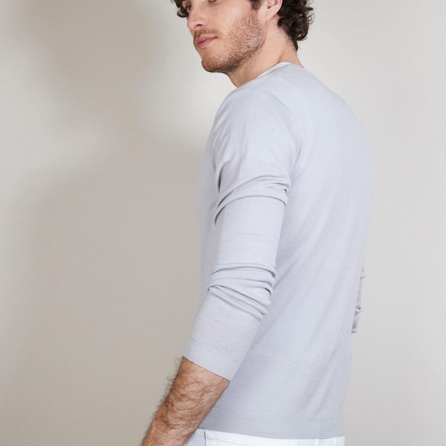 100% wool cardigan - Etienne