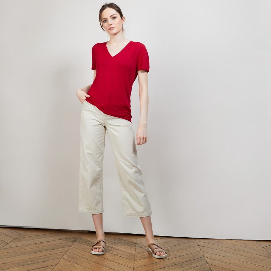 T-shirt en lin flammé - Balkan