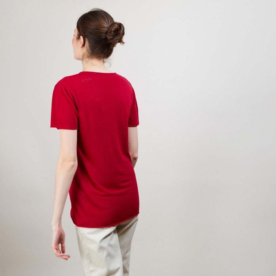 T-shirt en lin flammé - Balkan