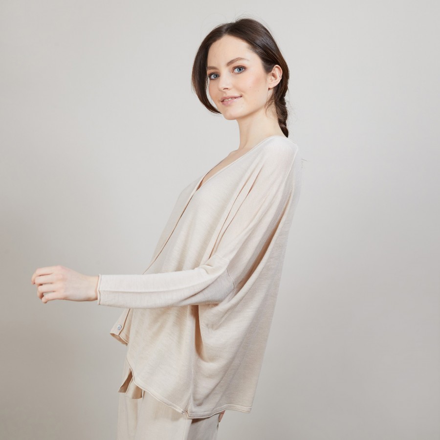 Long linen cardigan - Ballon