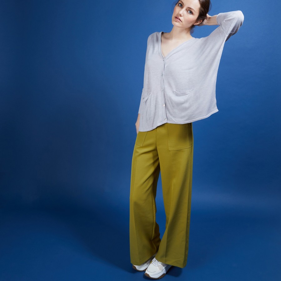 Long gilet en lin - Ballon