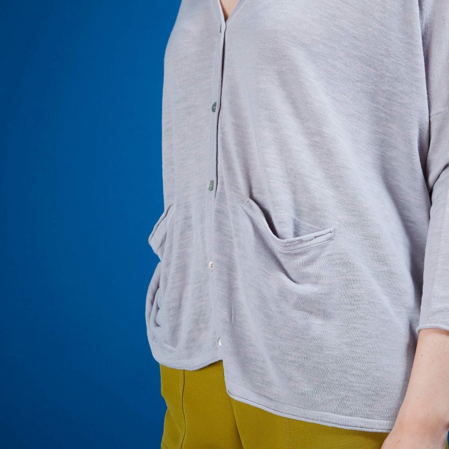 Long linen cardigan - Ballon