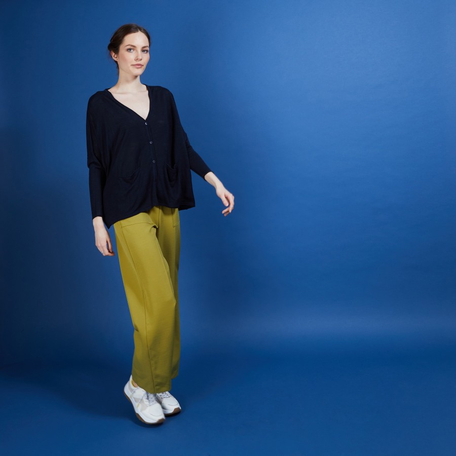 Long gilet en lin - Ballon