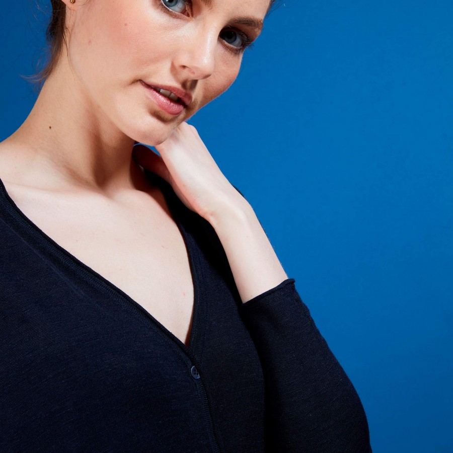 Long gilet en lin - Ballon