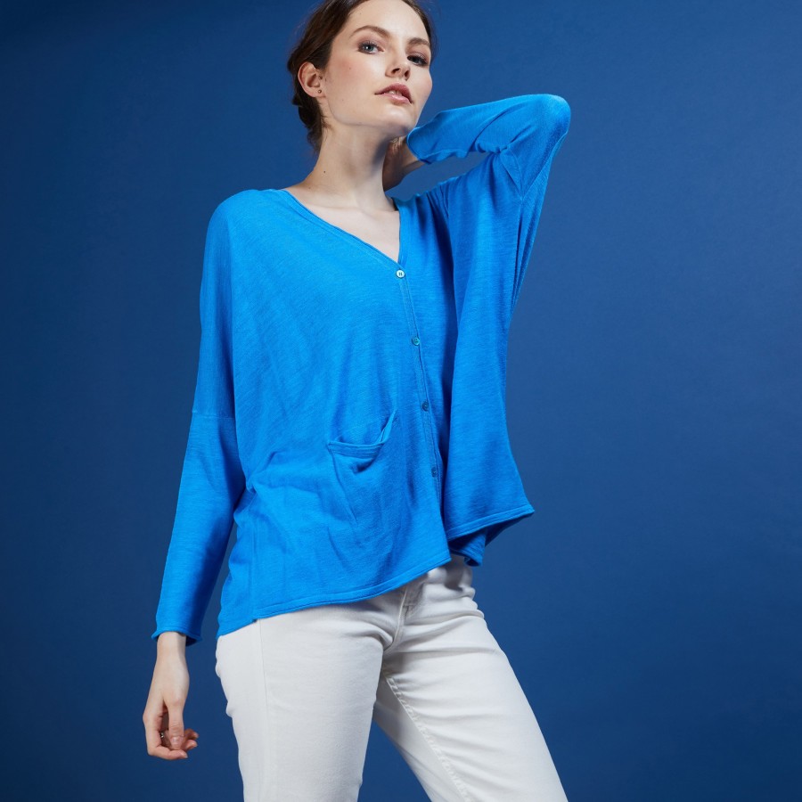 Long linen cardigan - Ballon