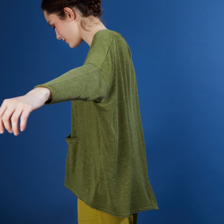 Long linen cardigan - Ballon