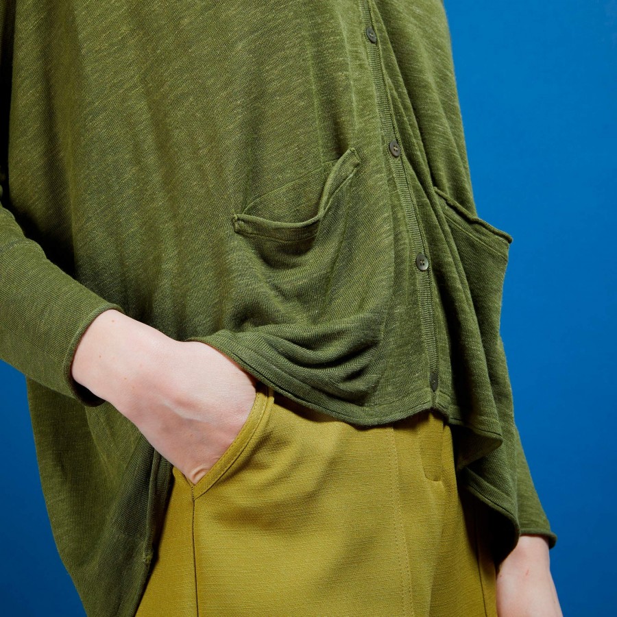 Long linen cardigan - Ballon