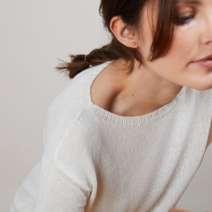 T-shirt with elbow sleeves - Bapteme