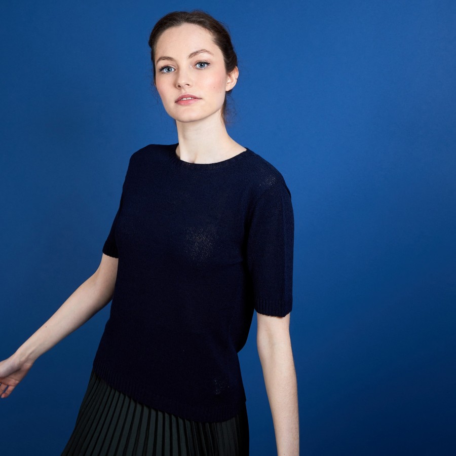 T-shirt with elbow sleeves - Bapteme