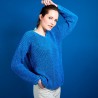 Pull col V - Bulle