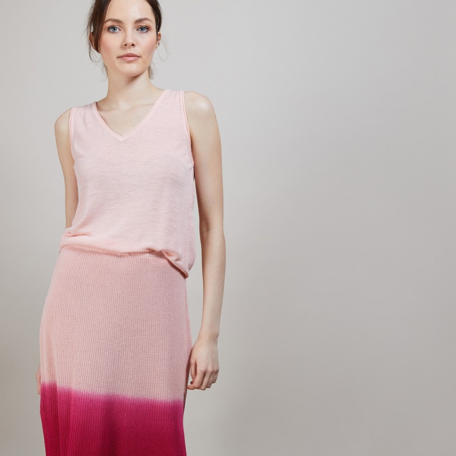 Débardeur en lin flammé - Boréal