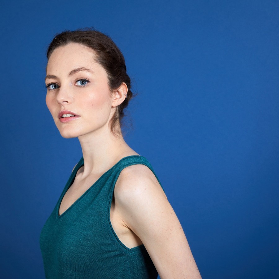 Débardeur en lin flammé - Boréal