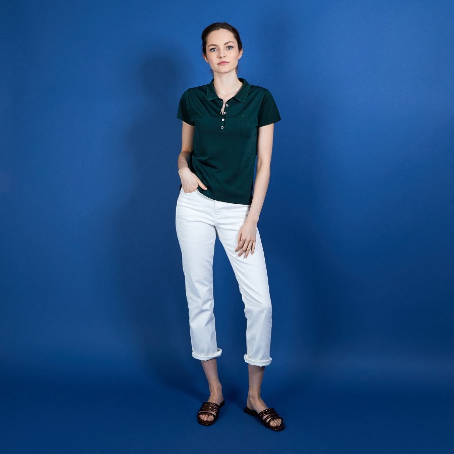 Fil Lumière polo shirt for women - Bilbo