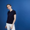 Polo en Fil Lumière - Bilbo 6840 marine - 05 Bleu marine