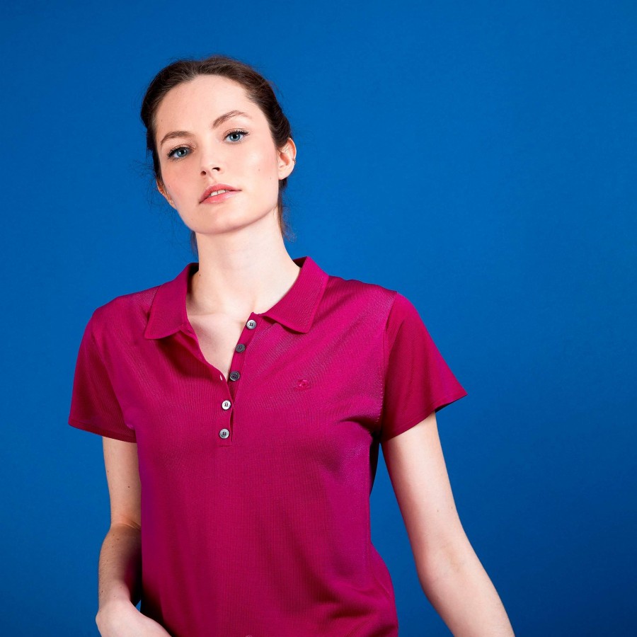 Fil Lumière polo shirt for women - Bilbo