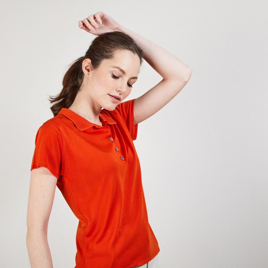 Fil Lumière polo shirt for women - Bilbo