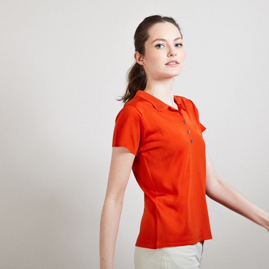 Fil Lumière polo shirt for women - Bilbo