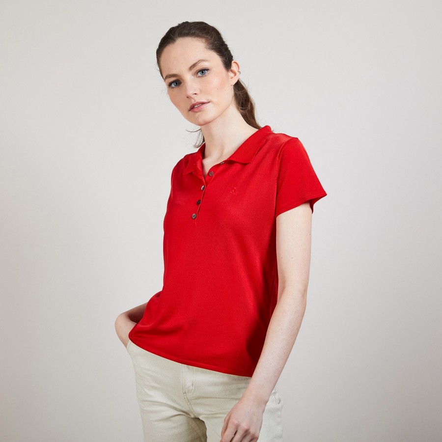 Fil Lumière polo shirt for women - Bilbo