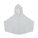 Poncho bébé en 100% coton bio - Flore