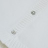Poncho bébé en 100% coton bio - Flore