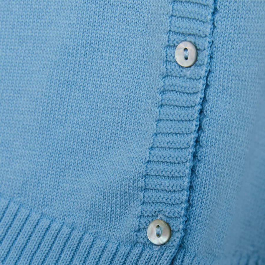 Poncho bébé en 100% coton bio - Flore