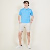 Polo shirt made of Fil lumière Vadim