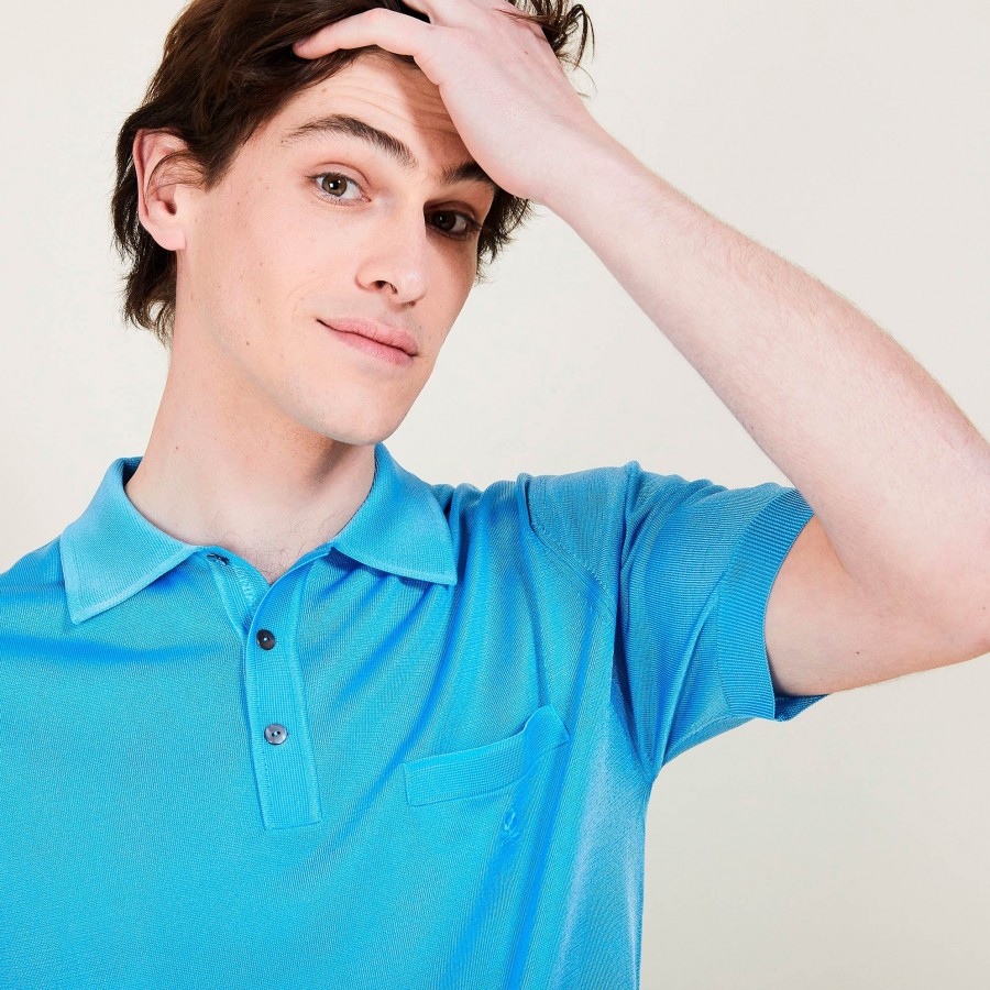 Polo shirt made of Fil lumière - Vadim