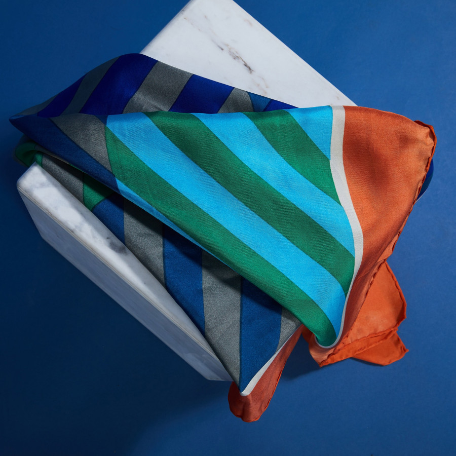 100% silk scarf - Florine