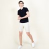 Polo en Fil Lumière à flèches - Billy 6040 marine - 05 Bleu marine