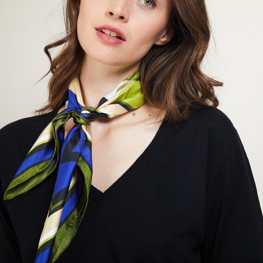 V-neck in merino wool - Arya