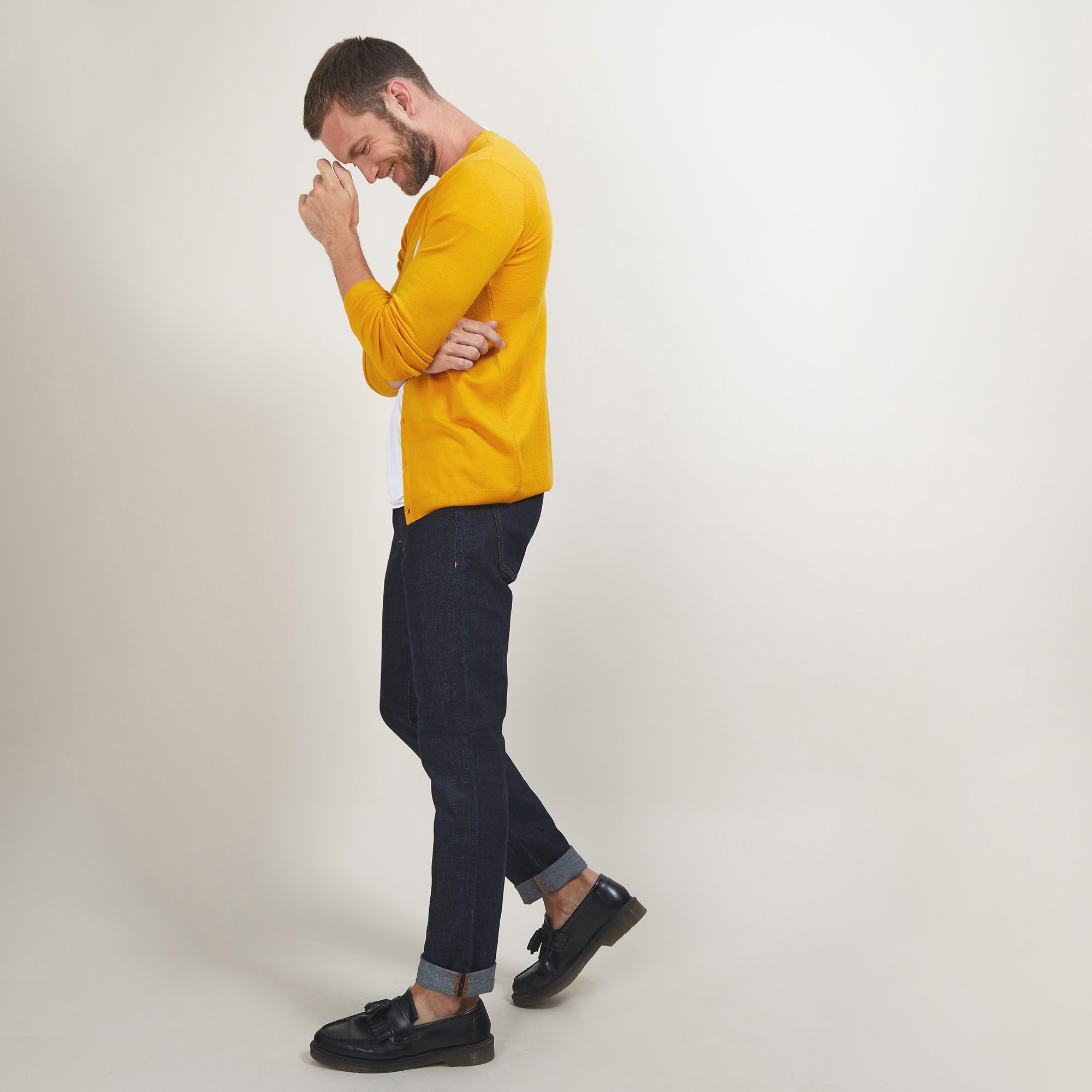 Buttoned wool cardigan - Brad