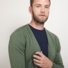 Buttoned wool cardigan - Brad