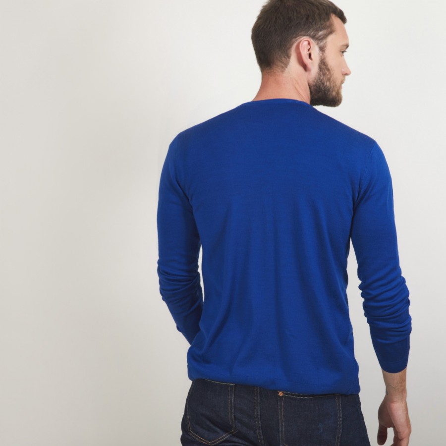 Buttoned wool cardigan - Etienne