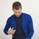 Gilet boutonné en laine - Brad 7042 fregate - 48 Bleu roi