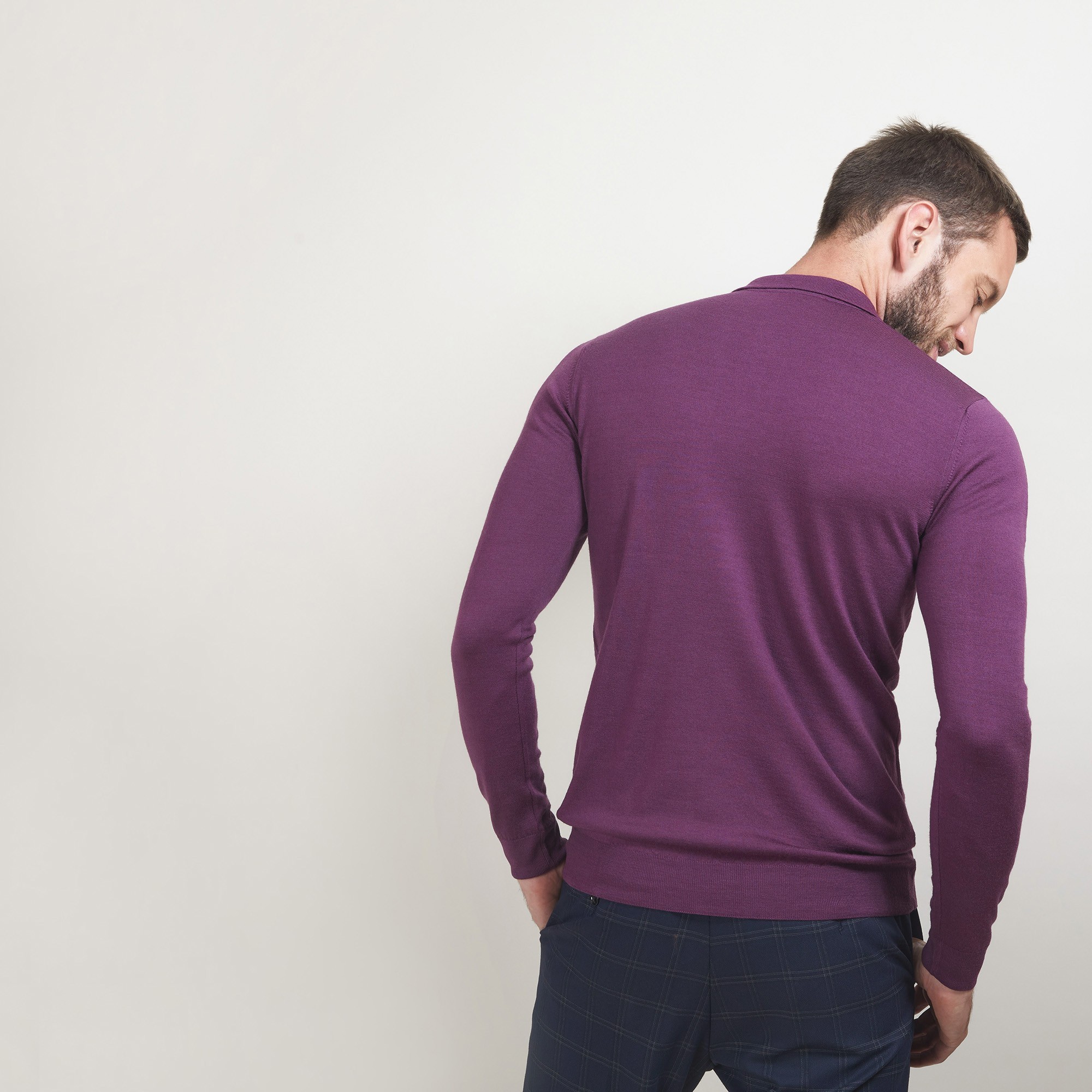 Wool polo neck sweater - Beni