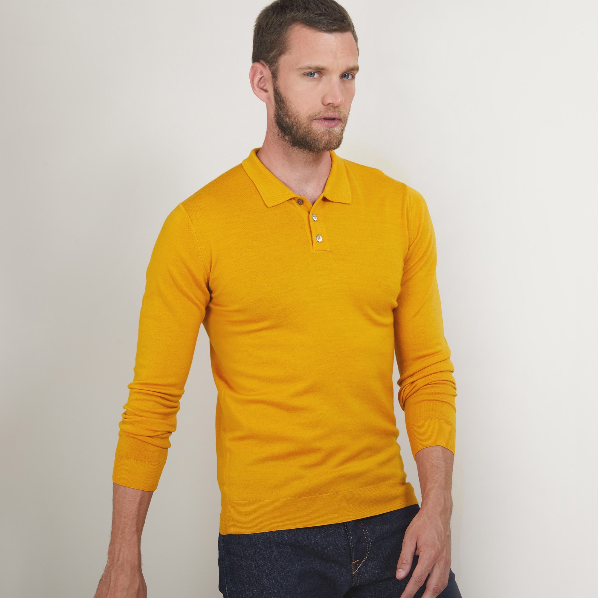 Wool polo neck sweater - Beni