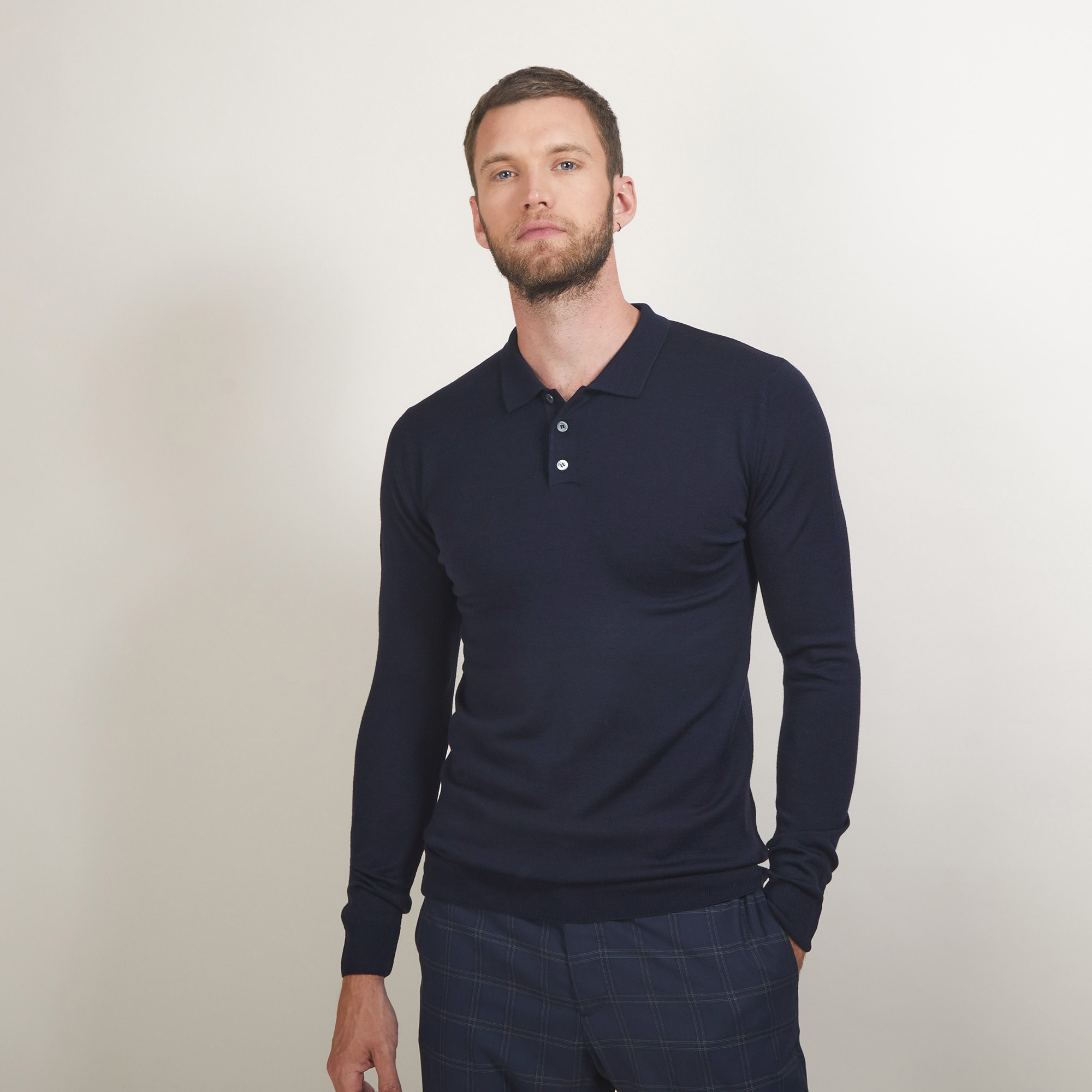 Wool polo neck sweater - Beni