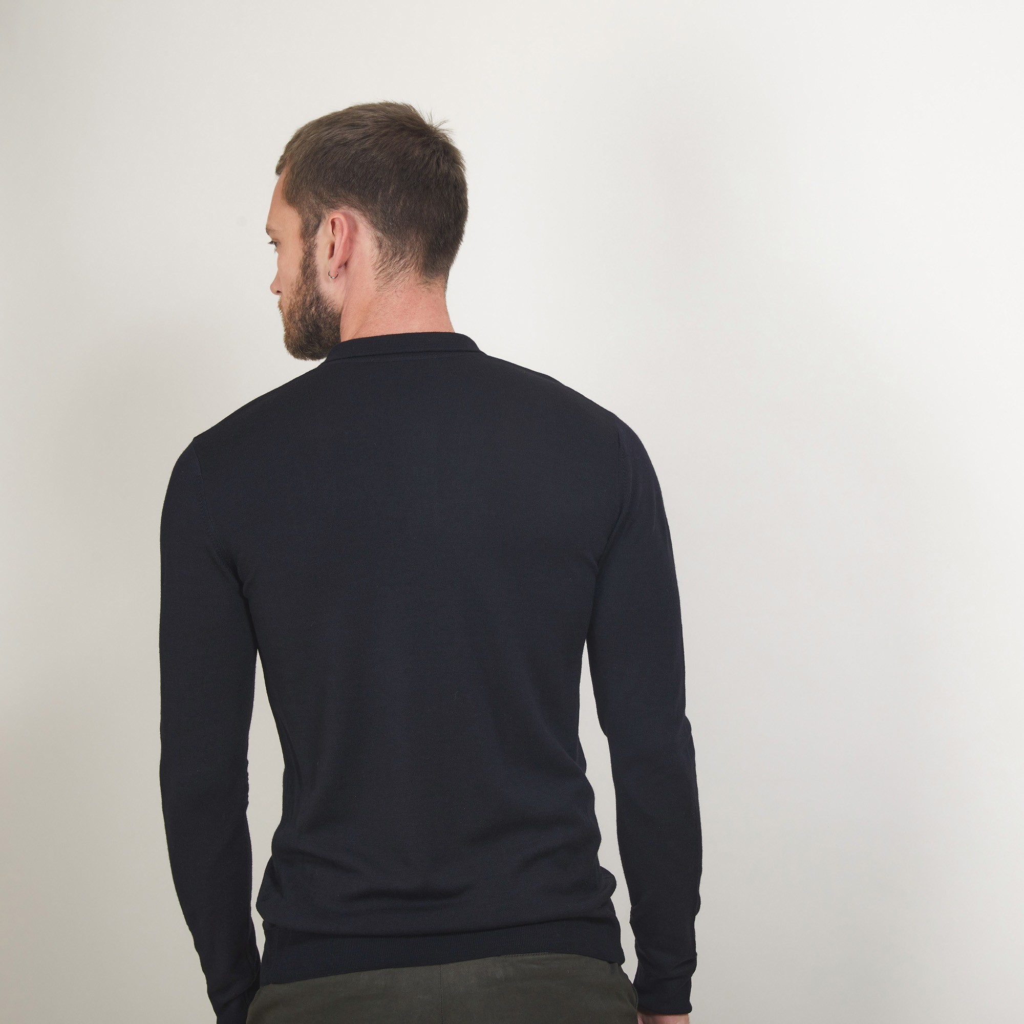 Wool polo neck sweater - Beni