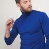 Pull col roulé en laine - Berry 7042 fregate - 48 Bleu roi